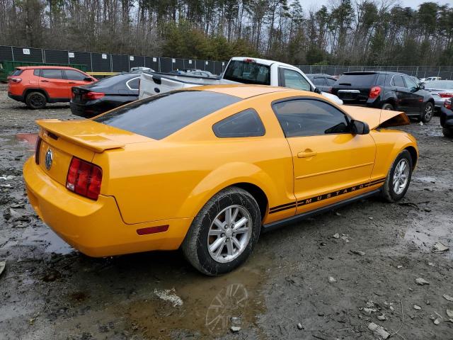 1ZVHT80N485204414 - 2008 FORD MUSTANG ORANGE photo 3