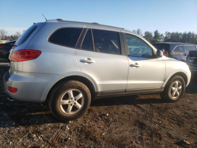 5NMSG13D87H098360 - 2007 HYUNDAI SANTA FE GLS SILVER photo 3