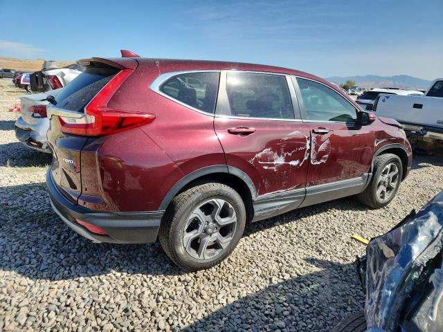 7FARW2H85JE010218 - 2018 HONDA CR-V EXL MAROON photo 3