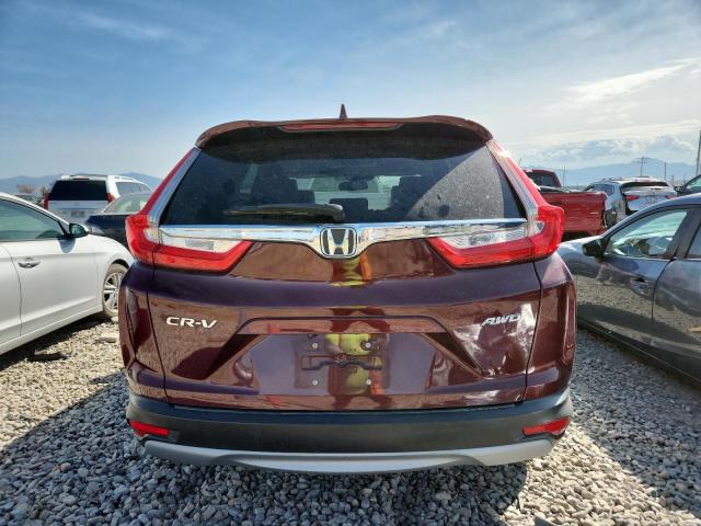 7FARW2H85JE010218 - 2018 HONDA CR-V EXL MAROON photo 6