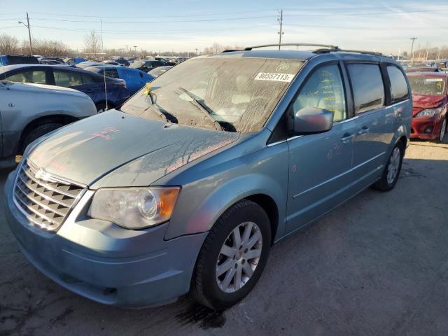 2A4RR5D12AR253903 - 2010 CHRYSLER TOWN & COU TOURING TEAL photo 1