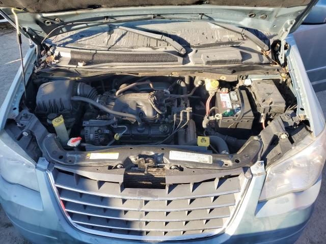 2A4RR5D12AR253903 - 2010 CHRYSLER TOWN & COU TOURING TEAL photo 12