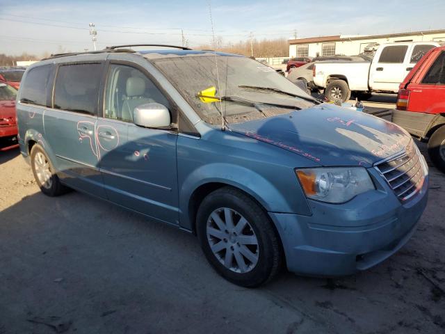 2A4RR5D12AR253903 - 2010 CHRYSLER TOWN & COU TOURING TEAL photo 4