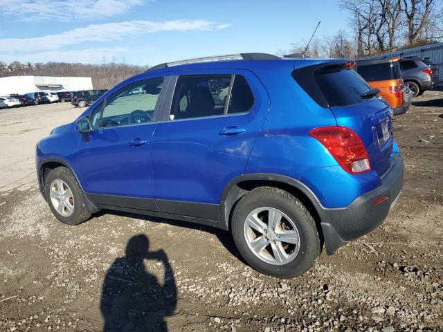 KL7CJPSB1GB551437 - 2016 CHEVROLET TRAX 1LT BLUE photo 2