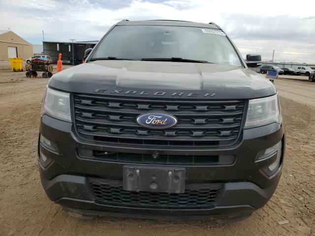 1FM5K8GT0GGC33940 - 2016 FORD EXPLORER SPORT შავი ფოტო 5