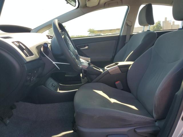 JTDKN3DP0F3066056 - 2015 TOYOTA PRIUS PLUG SILVER photo 7