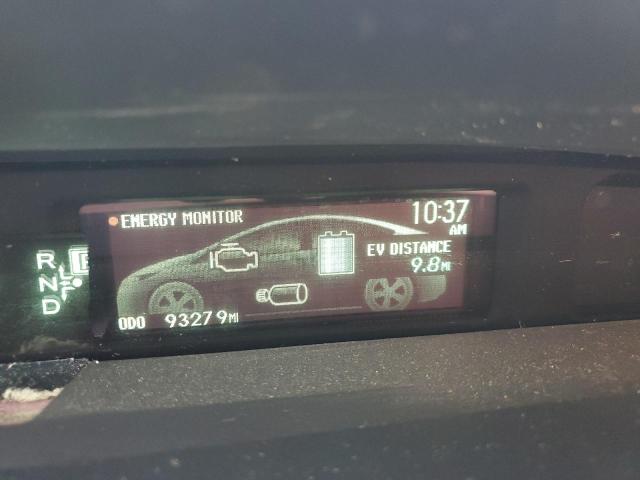 JTDKN3DP0F3066056 - 2015 TOYOTA PRIUS PLUG SILVER photo 9