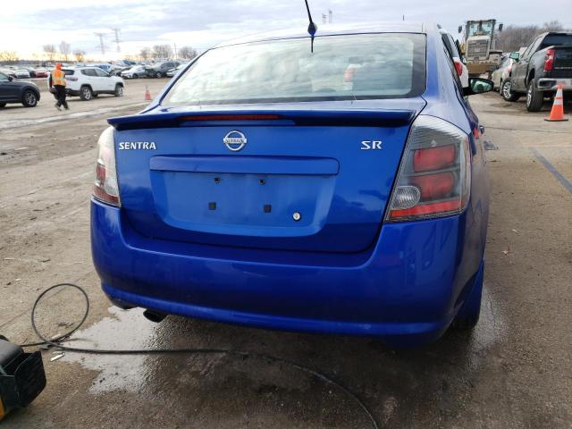 3N1AB6AP5AL724402 - 2010 NISSAN SENTRA 2.0 BLUE photo 6