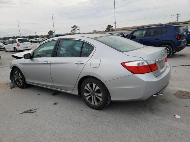 1HGCR2F37FA000856 - 2015 HONDA ACCORD LX SILVER photo 2