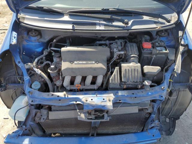 JHMGD38687S049277 - 2007 HONDA FIT S 蓝色 照片 12
