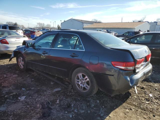 1HGCM66533A056649 - 2003 HONDA ACCORD EX BLUE photo 2