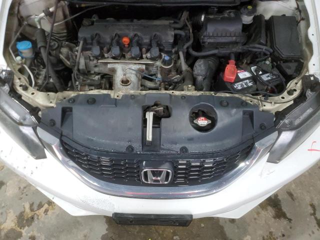 2HGFB2F55EH510951 - 2014 HONDA CIVIC LX WHITE photo 11