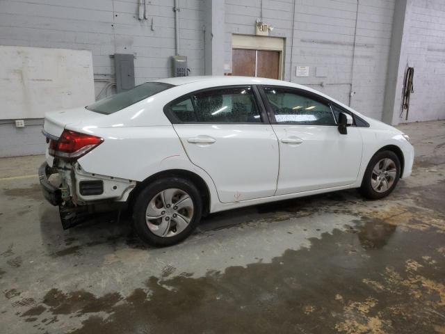 2HGFB2F55EH510951 - 2014 HONDA CIVIC LX WHITE photo 3