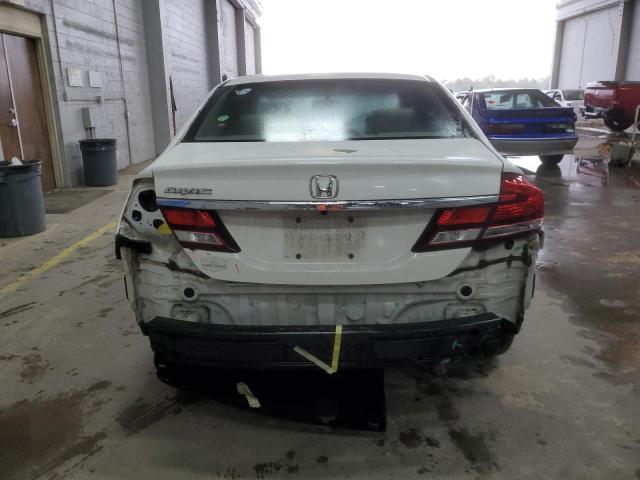 2HGFB2F55EH510951 - 2014 HONDA CIVIC LX WHITE photo 6