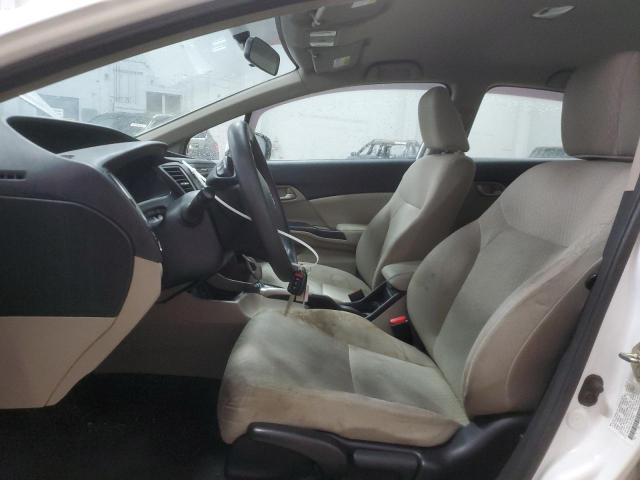 2HGFB2F55EH510951 - 2014 HONDA CIVIC LX WHITE photo 7