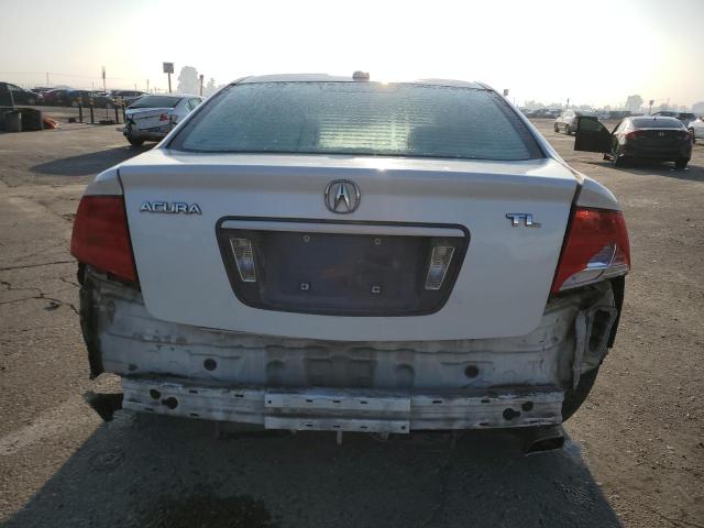 19UUA66276A014024 - 2006 ACURA 3.2TL WHITE photo 6