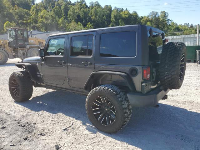 1C4BJWDG4HL607562 - 2017 JEEP WRANGLER U SPORT ნაცრისფერი ფოტო 2