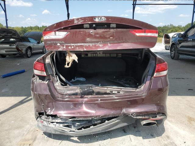 5XXGT4L31JG254111 - 2018 KIA OPTIMA LX 栗色 照片 6