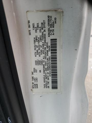 4TAVL52N0XZ570861 - 1999 TOYOTA TACOMA XTRACAB თეთრი ფოტო 12