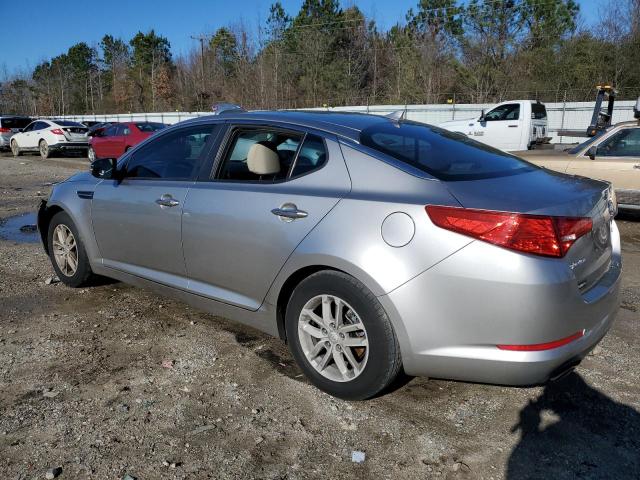 KNAGM4A73C5289496 - 2012 KIA OPTIMA LX GRAY photo 2