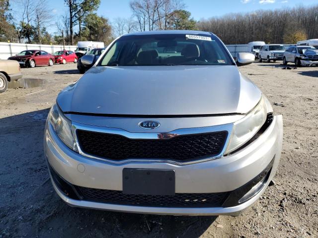 KNAGM4A73C5289496 - 2012 KIA OPTIMA LX GRAY photo 5