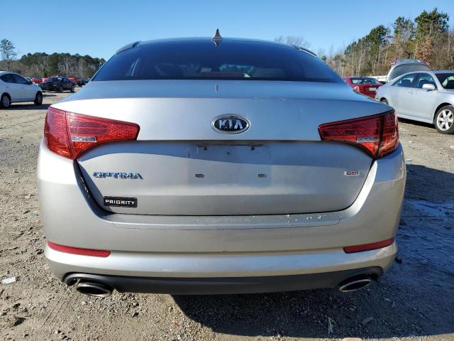 KNAGM4A73C5289496 - 2012 KIA OPTIMA LX GRAY photo 6