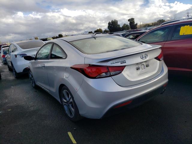 KMHDH6AH6EU029189 - 2014 HYUNDAI ELANTRA CO GS WHITE photo 2