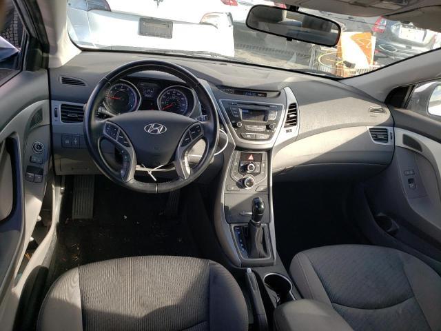 KMHDH6AH6EU029189 - 2014 HYUNDAI ELANTRA CO GS WHITE photo 8