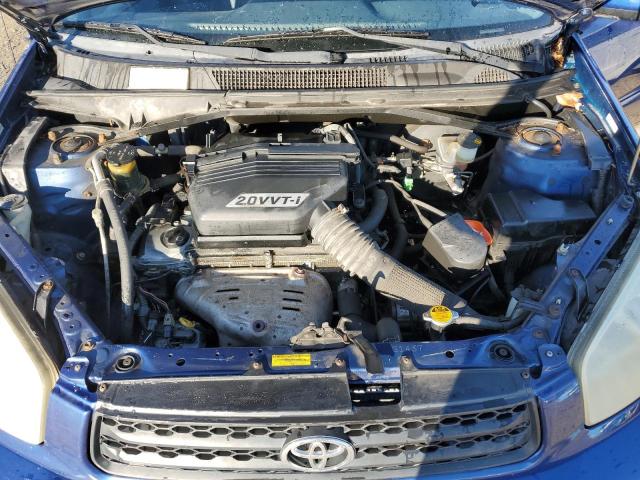 JTEGH20VX20078833 - 2002 TOYOTA RAV4 BLUE photo 12