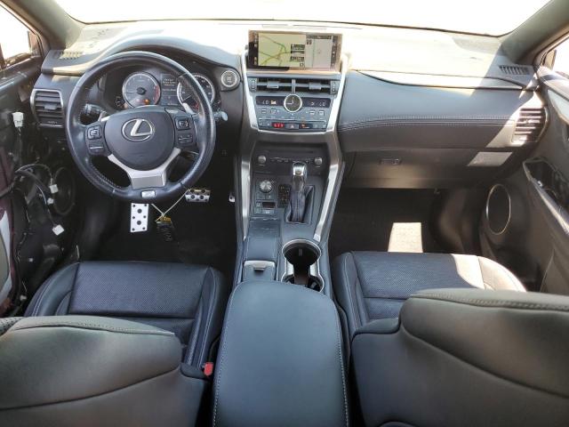 JTJYARBZ0K2122927 - 2019 LEXUS NX 300 BASE Gris foto 8