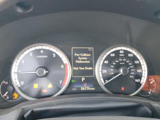 JTJYARBZ0K2122927 - 2019 LEXUS NX 300 BASE Gris foto 9