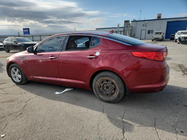 5XXGM4A72DG172816 - 2013 KIA OPTIMA LX RED photo 2