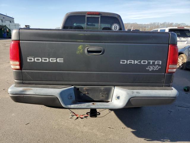 1D7HG12K14S704338 - 2004 DODGE DAKOTA SXT GRAY photo 6