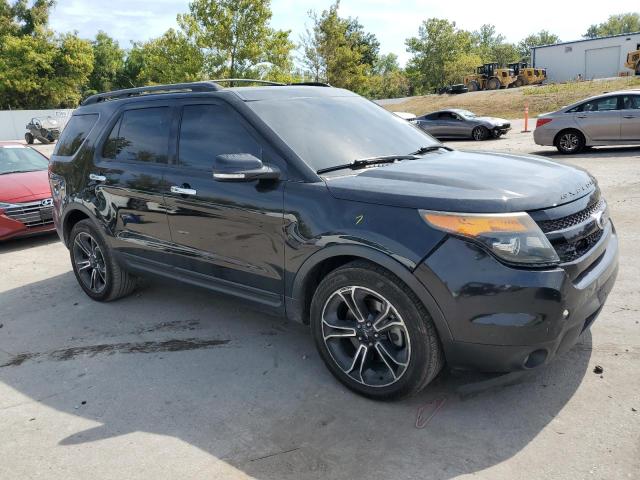 1FM5K8GT4DGC10219 - 2013 FORD EXPLORER SPORT 黑色 照片 4