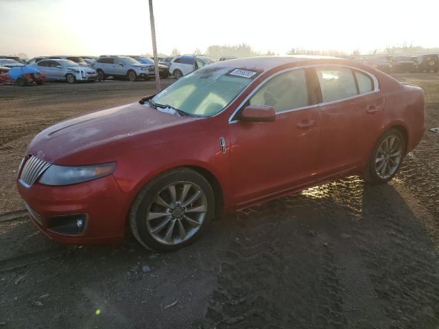 1LNHL9FT4AG614442 - 2010 LINCOLN MKS BURGUNDY photo 1