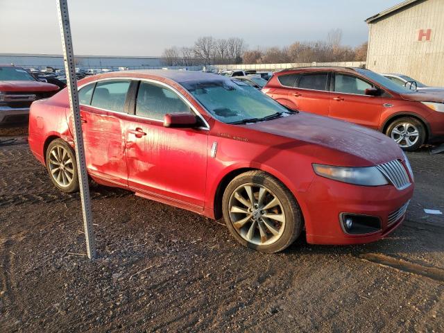 1LNHL9FT4AG614442 - 2010 LINCOLN MKS BURGUNDY photo 4