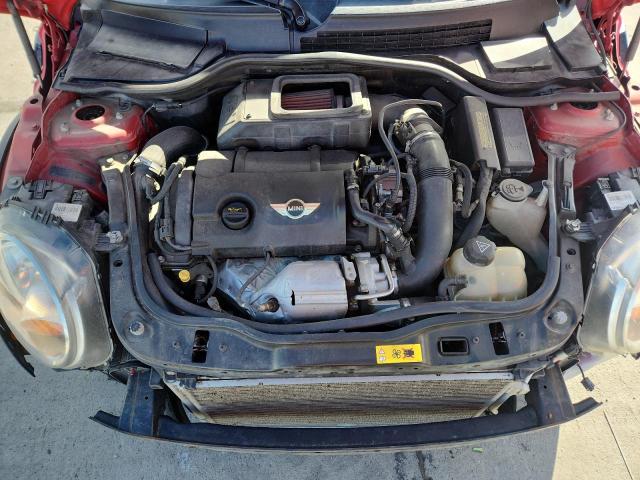 WMWSV3C52BTY25135 - 2011 MINI COOPER S RED photo 11