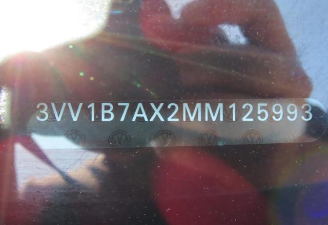 3VV1B7AX2MM125993 - 2021 VOLKSWAGEN TIGUAN S 灰色 照片 10