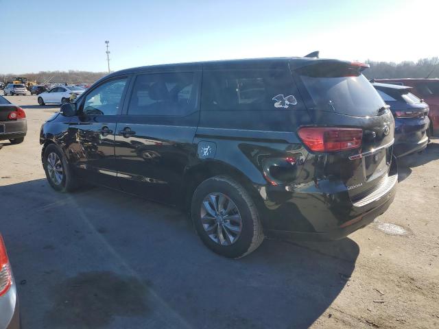 KNDMB5C10K6528358 - 2019 KIA SEDONA LX BLACK photo 2