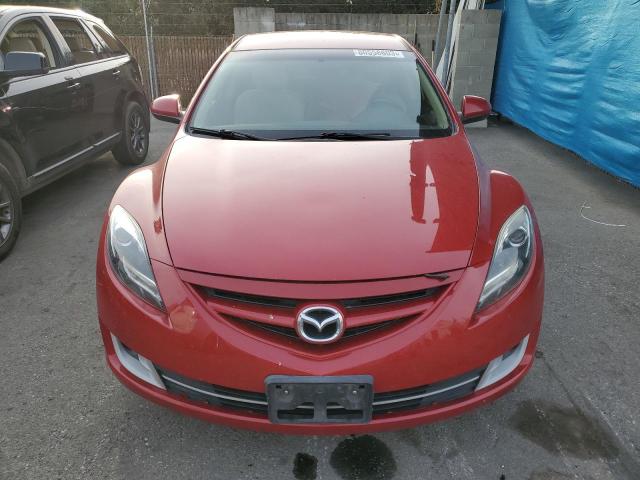 1YVHZ8CH3B5M26662 - 2011 MAZDA 6 I RED photo 5