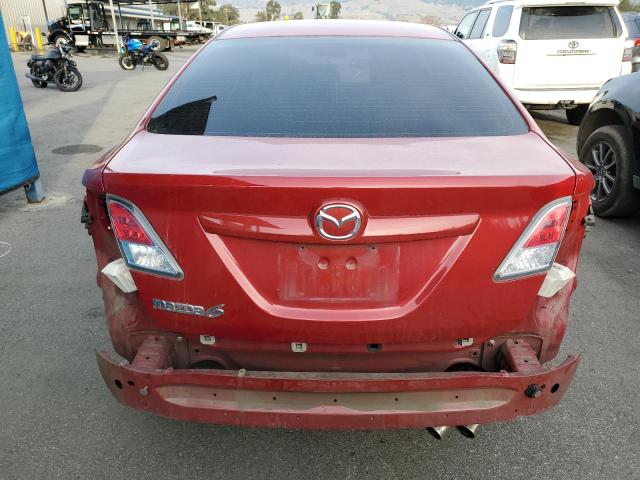 1YVHZ8CH3B5M26662 - 2011 MAZDA 6 I RED photo 6