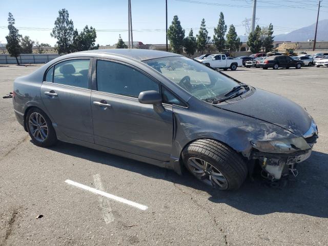 2HGFA1F53BH306142 - 2011 HONDA CIVIC LX GRAY photo 4