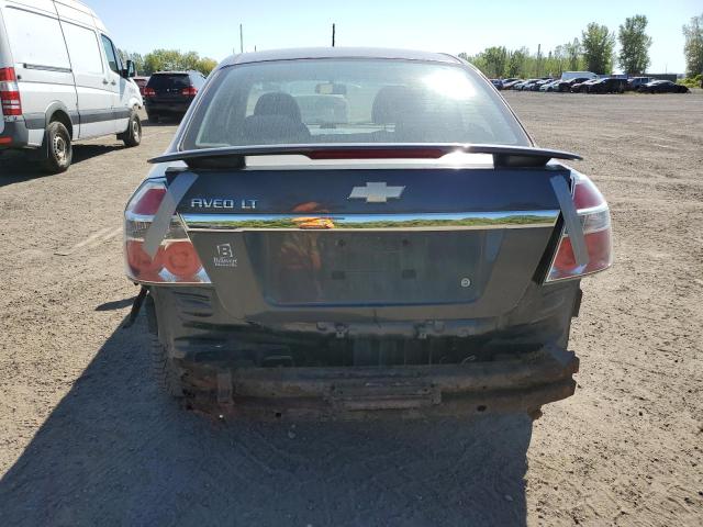 3G1TC5DG0BL101773 - 2011 CHEVROLET AVEO LT GRAY photo 6