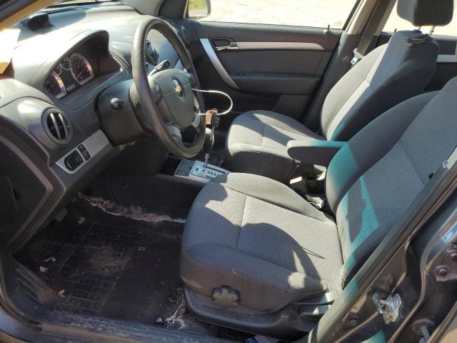 3G1TC5DG0BL101773 - 2011 CHEVROLET AVEO LT GRAY photo 7