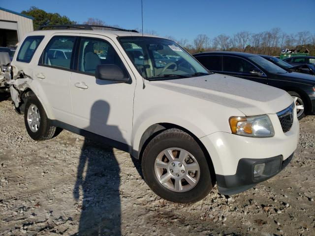 4F2CY0C73BKM07266 - 2011 MAZDA TRIBUTE I WHITE photo 4