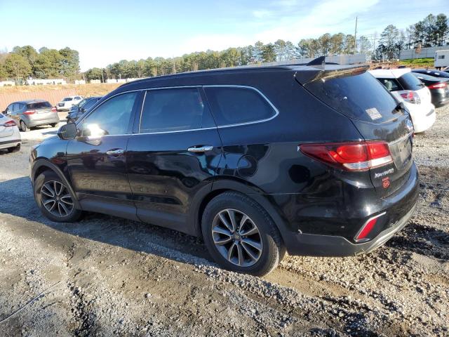 KM8SM4HF4HU201414 - 2017 HYUNDAI SANTA FE SE BLACK photo 2