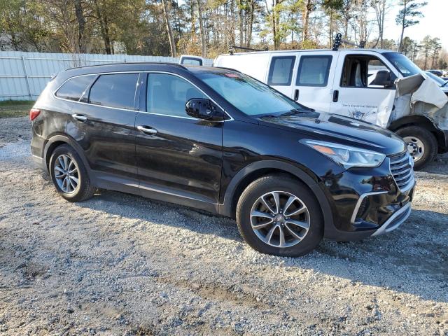 KM8SM4HF4HU201414 - 2017 HYUNDAI SANTA FE SE BLACK photo 4