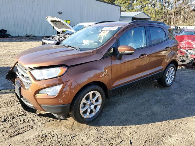 MAJ3S2GE4KC291792 - 2019 FORD ECOSPORT SE BROWN photo 1