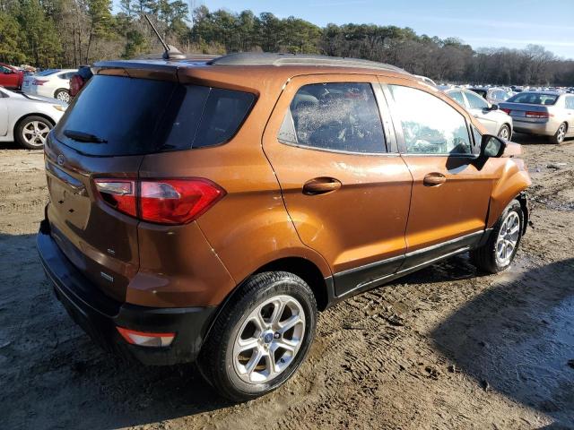 MAJ3S2GE4KC291792 - 2019 FORD ECOSPORT SE BROWN photo 3