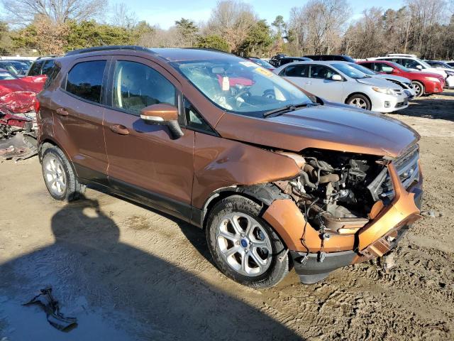 MAJ3S2GE4KC291792 - 2019 FORD ECOSPORT SE BROWN photo 4